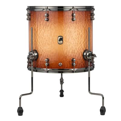 Mapex Black Panther Design Lab Versatus Floor Tom 16X15 - Peach Burl Burst (BPDLNVF1615BPW) image 2