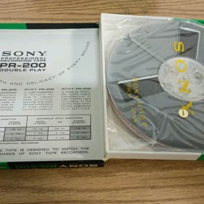 4 Rolls - Sony PR200 Double Play Reel to Reel Recording Tape image 2