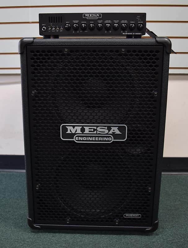 Mesa Boogie Subway D-800 and 2x12 Cabinet Stack image 1