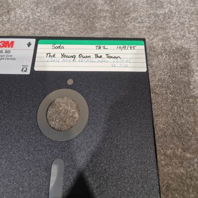 Soda – Britpop Band Collectible Studio Floppy Disk “TH2” – Very Good w/ Handwritten Label & Session Metadata image 7