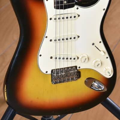 Fender Stratocaster Originale 1966 3 Color Sunburst image 12