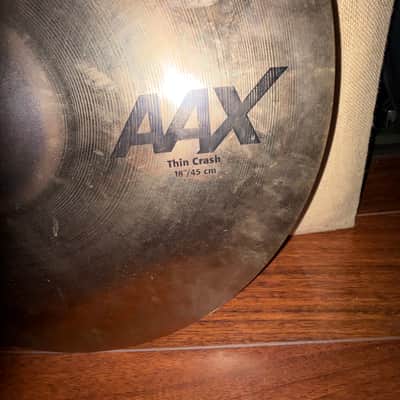 Sabian 18" AAX Thin Crash Cymbal Brilliant image 6