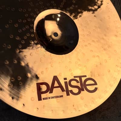 Rare PAISTE 2002 WILD CRUSH RIDE 19” 1754 g Reflector BIG BELL FULL Crash Ride! Discontinued! CLEAN! image 6
