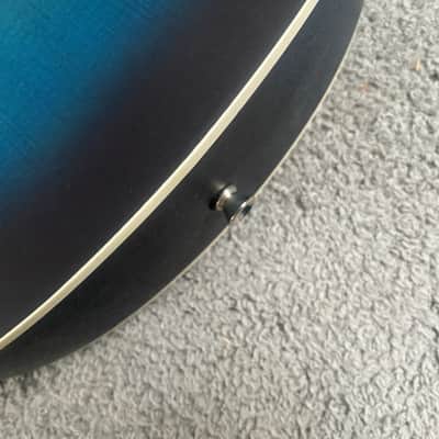 Blue Burst Cutaway Acoustic Guitar, 40 Inch, 20 Frets image 11