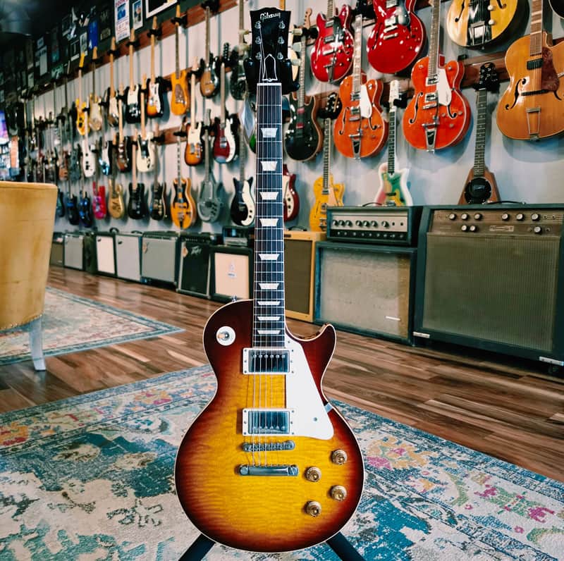 2004 Gibson Custom Shop R9 Les Paul - Art & Historic 1959 Reissue - LPR9 Bourbon Burst - w/OHSC image 1