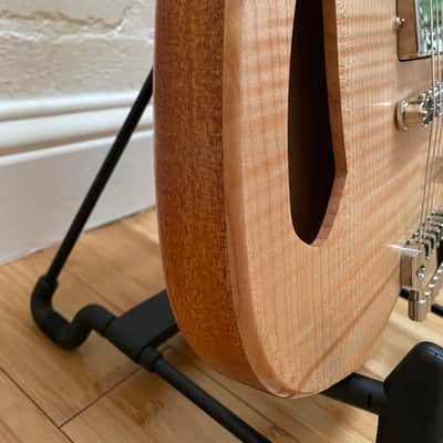 Forshage Orion Hollow Body 2023 - Flame Maple / Mahogany image 6