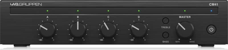 Commercial Mixer With 4 Inputs And 1 Output image 1