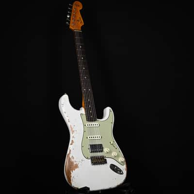 Fender Custom Shop '62 Stratocaster HSS Heavy Relic- Olympic White 2026 (R147998) image 13