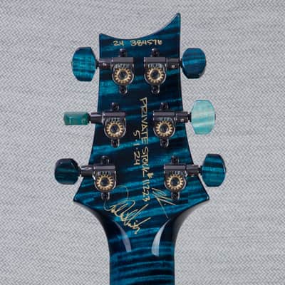 PRS Private Stock Special Semi-Hollow Electric Guitar - Sub Zero Glow - #0384576 - 2024 image 7