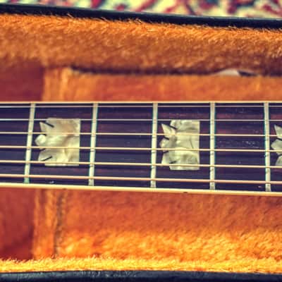 1970 Morales Zen-On Japan M350 Western Folk Acoustic Guitar MIJ Gibson J200 Copy image 9