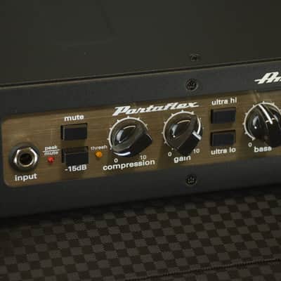 AMPEG Portaflex PF-800 amp & PF210HE speaker cab - Flip-top Style Set image 3