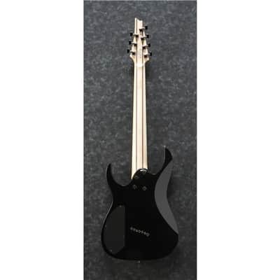Ibanez RG Iron Label RGMS7 Multi Scale 2018 7-String Electric Guitar, Jatoba Fingerboard, Black image 3