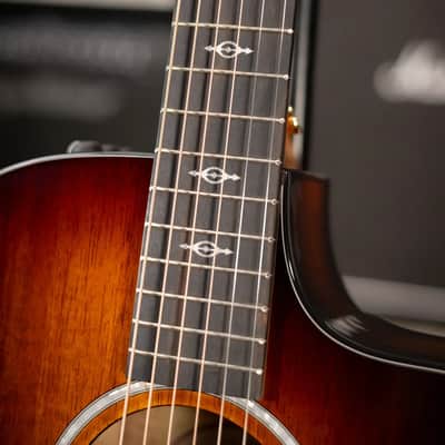 Taylor 222ce-K DLX Grand Concert Hawaiian Koa Acoustic/Electric Guitar - Shaded Edge Burst with Hardshell Case image 9
