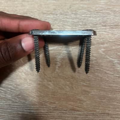 Charvel Model 3 Neck Plate 80s - Black image 6