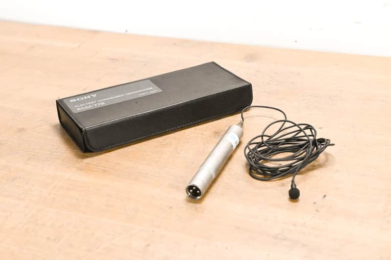 Sony ECM-77B Miniature Omnidirectional Lavalier Mic CG012V0 image 1