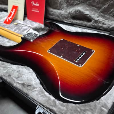 Fender American Professional II Stratocaster BRAND NEW LEFT HAND 75th Anniversary 2021 3-Tone Sunburst Rosewood USA Lefty Handed Strat LH Guitar image 9
