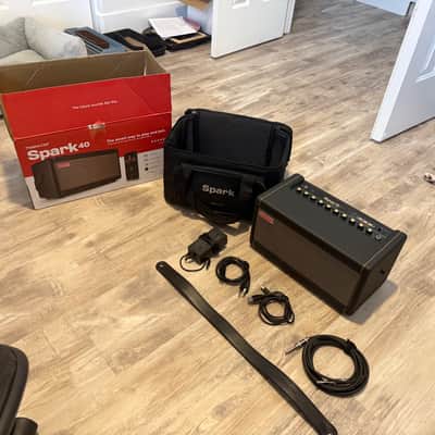 Positive Grid Spark 40 Smart Modeling Amp – Like New – Gig Bag, Box & Accessories image 6