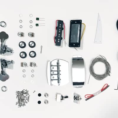 DIY Electric Bass Guitar Kit - Mod Bass Guitar Kit image 4