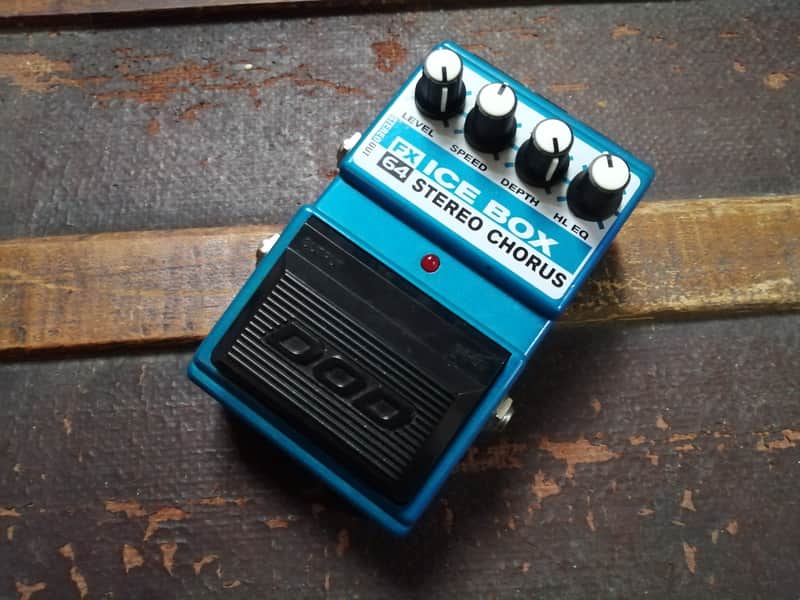 名機　DOD FX64 ICE BOX Stereo Chorus Vintage DOD FX 64 Ice Box Chorus Guitar Bass Effect Pedal | eBay