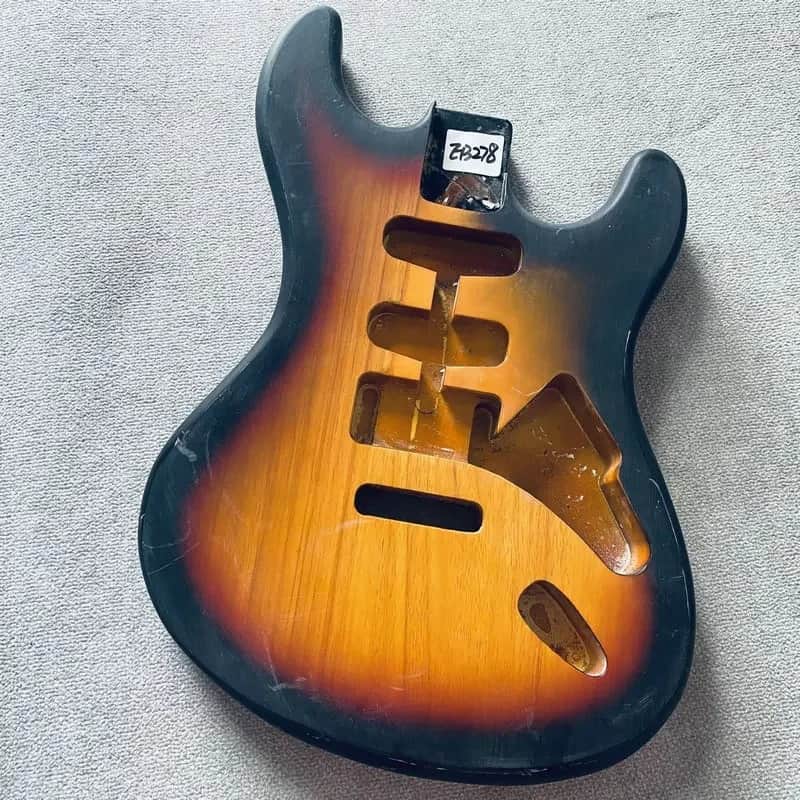 Tobacco Burst HSS Guitar DIY Project Body image 1