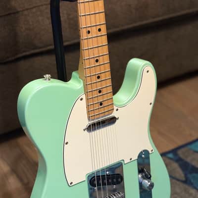 Fender Player Telecaster with Maple Fretboard 2019 - 2023 - Surf Pearl image 3