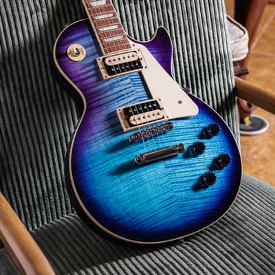 Gibson Les Paul Traditional Pro V 2019 - Present - Blueberry Burst image 1