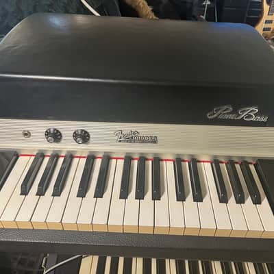 Fender Rhodes Piano Bass -Black image 1