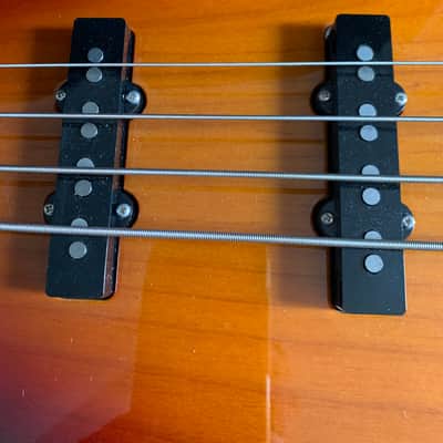 G&L JB-2 "Fretless Ghost" c. 2007 - Sunburst image 10