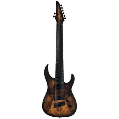 Legator N8FSS Ninja 8 Multi-Scale Guitar, 8-String, Death Valley image 3