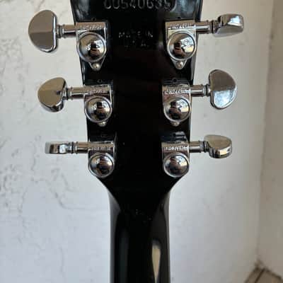 Gibson Les Paul Jr Junior special DC double Cut Cutaway  2000 - Ebony black  vintage electric guitar image 14