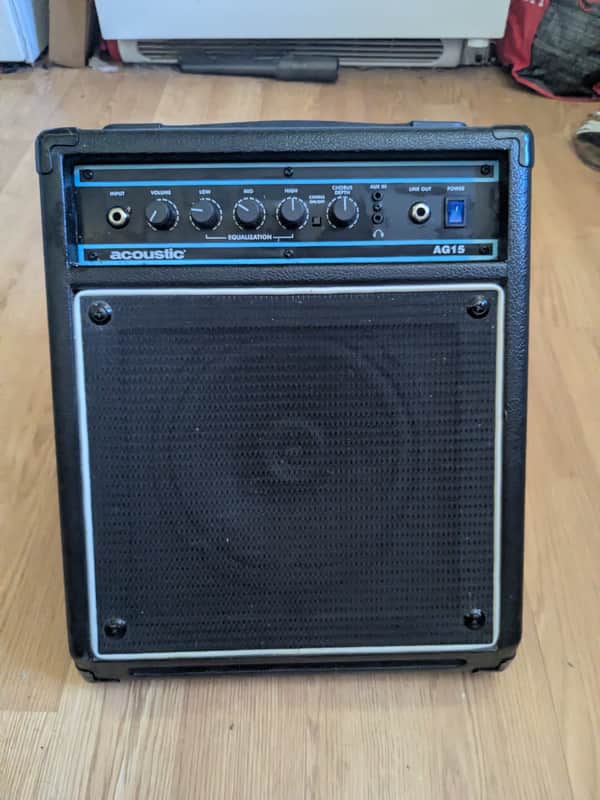 Acoustic AG15 Acoustic-Electric Amp image 1