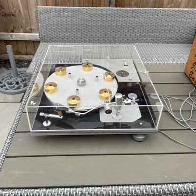 J.A. Michell Transcriptor Hydraulic Reference Turntable with Original Dust Cover image 3