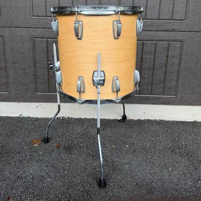 Ludwig Classic Maple 14x14 floor tom drum Keystone badge image 4
