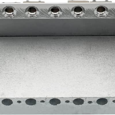 WOV01 52.5mm (2-1/16 inch) Vintage ST Guitar Tremolo Bridge 6-Screw Assembly with 36mm Block for Fender Squier/Mexico Strat Stratocaster Electric Guitar, Chrome image 3