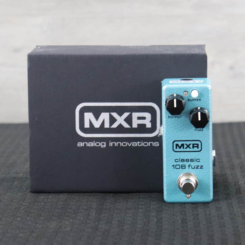 MXR M296 Classic 108 Fuzz Mini Teal image 1