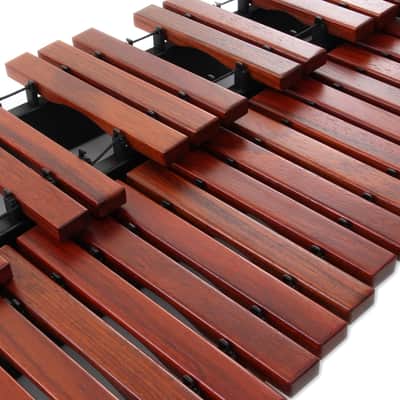 Ludwig-Musser LMXYLO2 2.5 Octave Student Xylophone Kit with Practice Pad - Open Box, Mint image 3