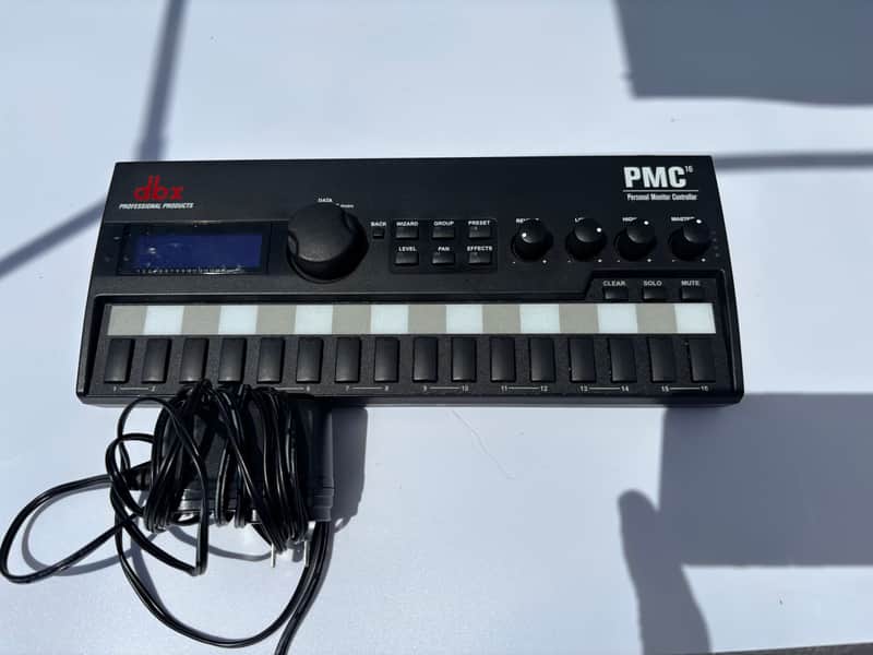 dbx PMC16 16-Channel Personal Monitor Mix Controller 2010s - Black image 1
