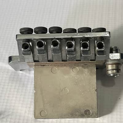 1980's Kramer Striker Guitars Chrome Floyd Rose II Licensed Tremolo Guitar Bridge image 5