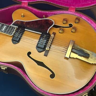 Vintage Gibson L5CNES 1955 Blonde Natural OHSC TAGS! WOW Bild 7