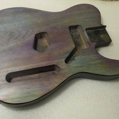 . Dyed Basswood Telecaster Body Multicolor image 2