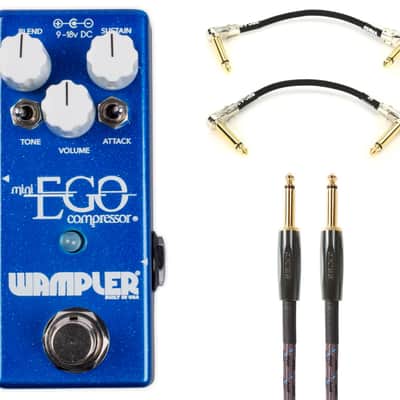 New Wampler Mini Ego Compressor Guitar Effects Pedal image 1