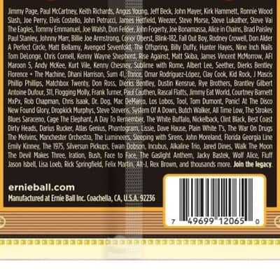 Ernie Ball Mandolin Strings Earthwood 2065 Medium Loop End 2 Pack image 5