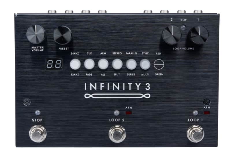 Pigtronix Infinity 3 Looper 2021 - Black image 1