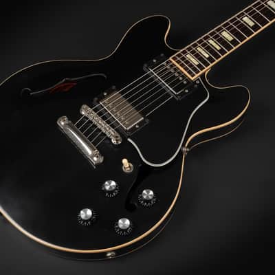 2015 Gibson Memphis ES-339 Block Inlays - Satin Ebony | USA Semi-Hollow Custom Burstbucker Humbucker Pickups 3.35kg | CoA OHSC image 6