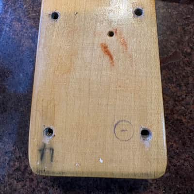 1966 Fender Telecaster Neck with Rosewood Fretboard and Kluson Double Line Tuners! image 11