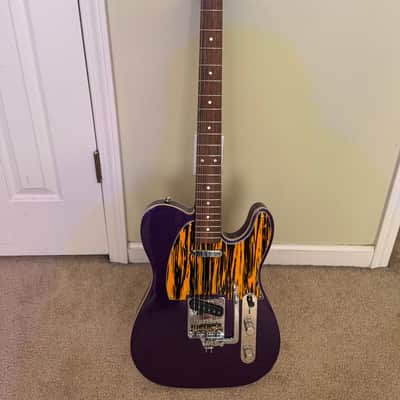 Squier Classic Vibe - Purple Sparkle Baritone Telecaster image 2