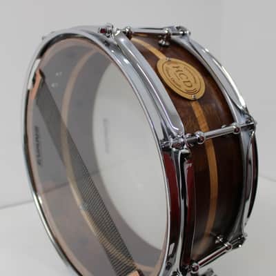 Holloman Custom Drums 5x13" Walnut/Maple snare - Hand rubbed urethane over Danish oil image 7