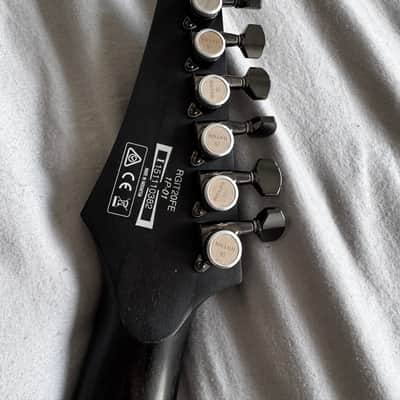 Ibanez RGIT20FE-TGF Iron Label Neck Through 2016 - 2017 - Transparent Grey Flat image 11