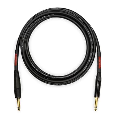Mogami OD GTR-30 Overdrive Guitar Instrument Cable, 1/4” TS Male Plugs, Gold Contacts, Straight Connectors with silentPLUG, 30 Foot image 3