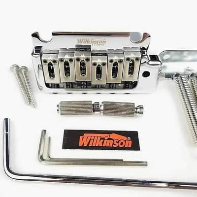 Wilkinson Guitar 2 Point Strat Style Bridge Tremolo System image 1